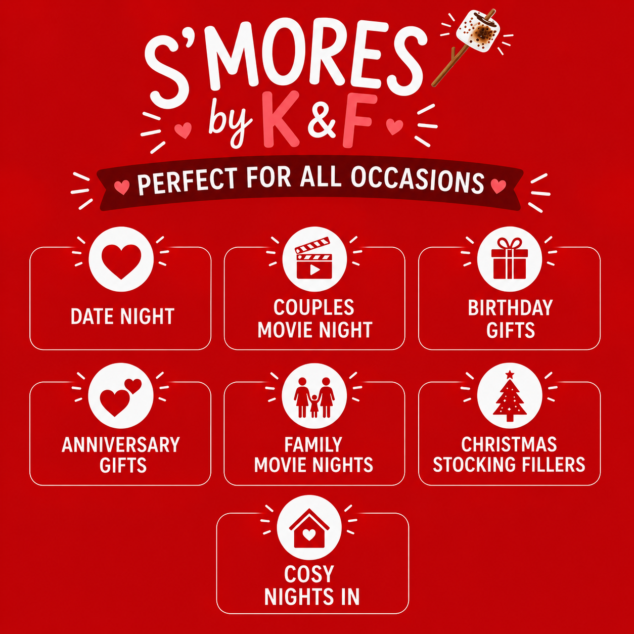 S'mores by K&F Movie Night Kit