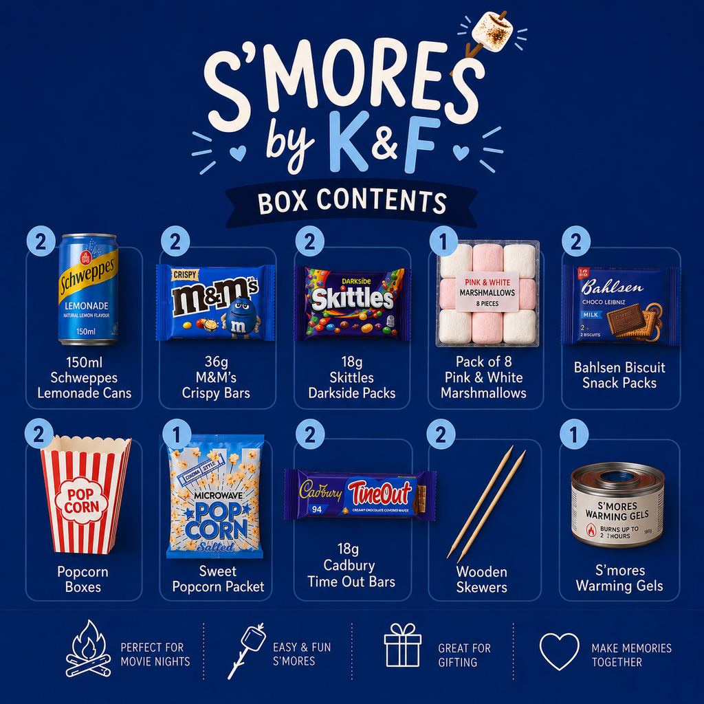 S'mores by K&F: BEST SELLING Ultimate Movie Night Kit