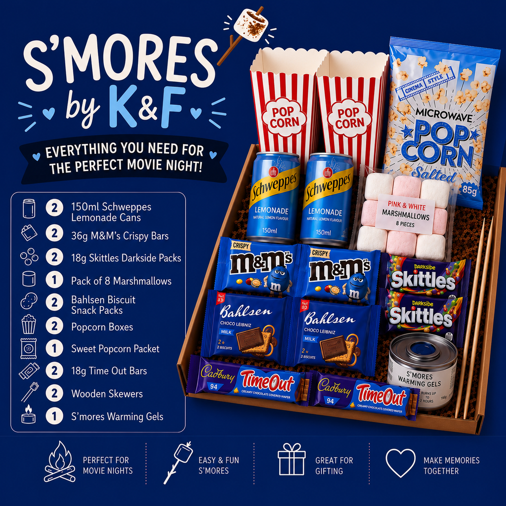 S'mores by K&F: BEST SELLING Ultimate Movie Night Kit