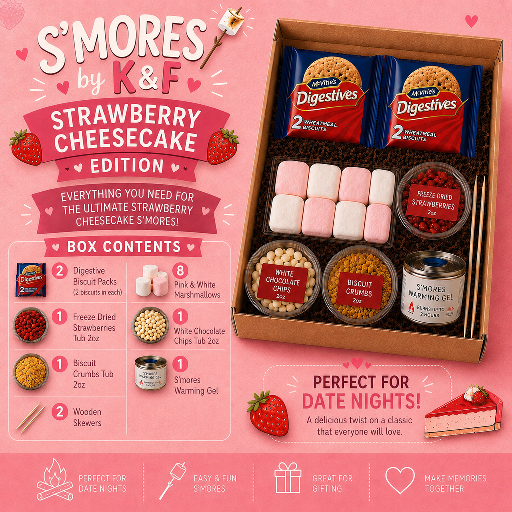 S'mores by K&F Strawberry Cheesecake Edition
